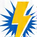 Stylized energy icon for enhanced energy