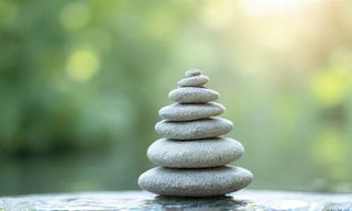 Calm image representing balance and well-being.