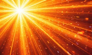 Dynamic image representing energy and movement.